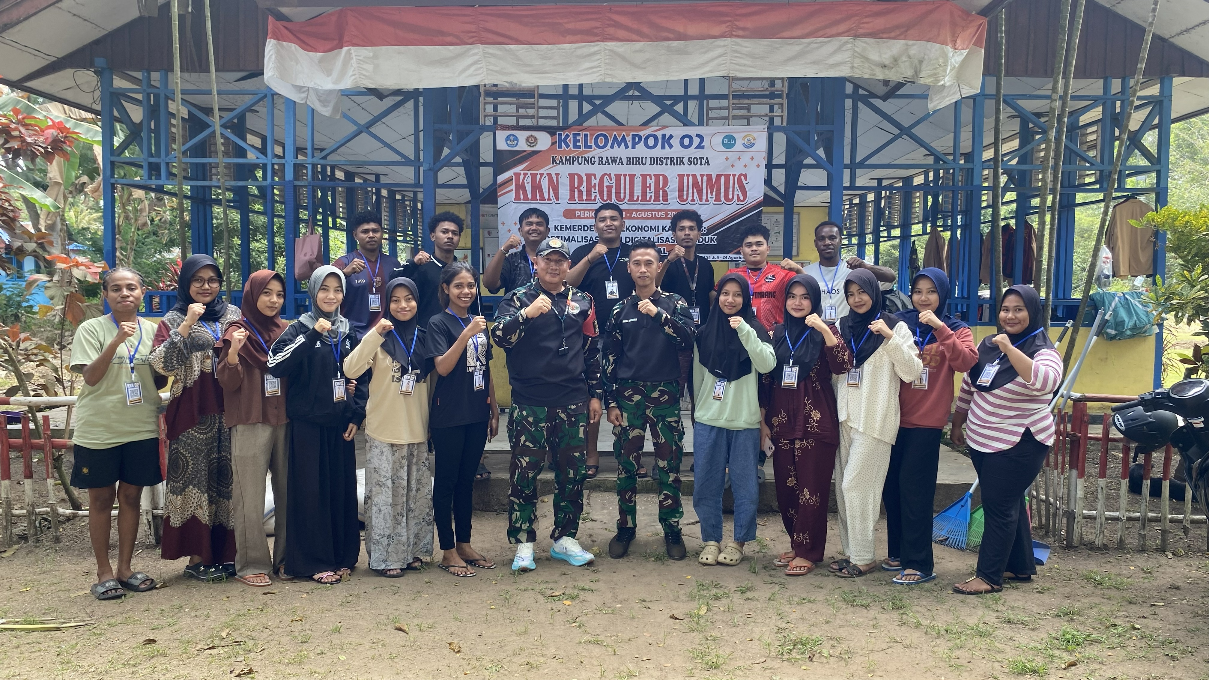 Diskusi Awal Bersama Danpol Kamp.Rawa Biru