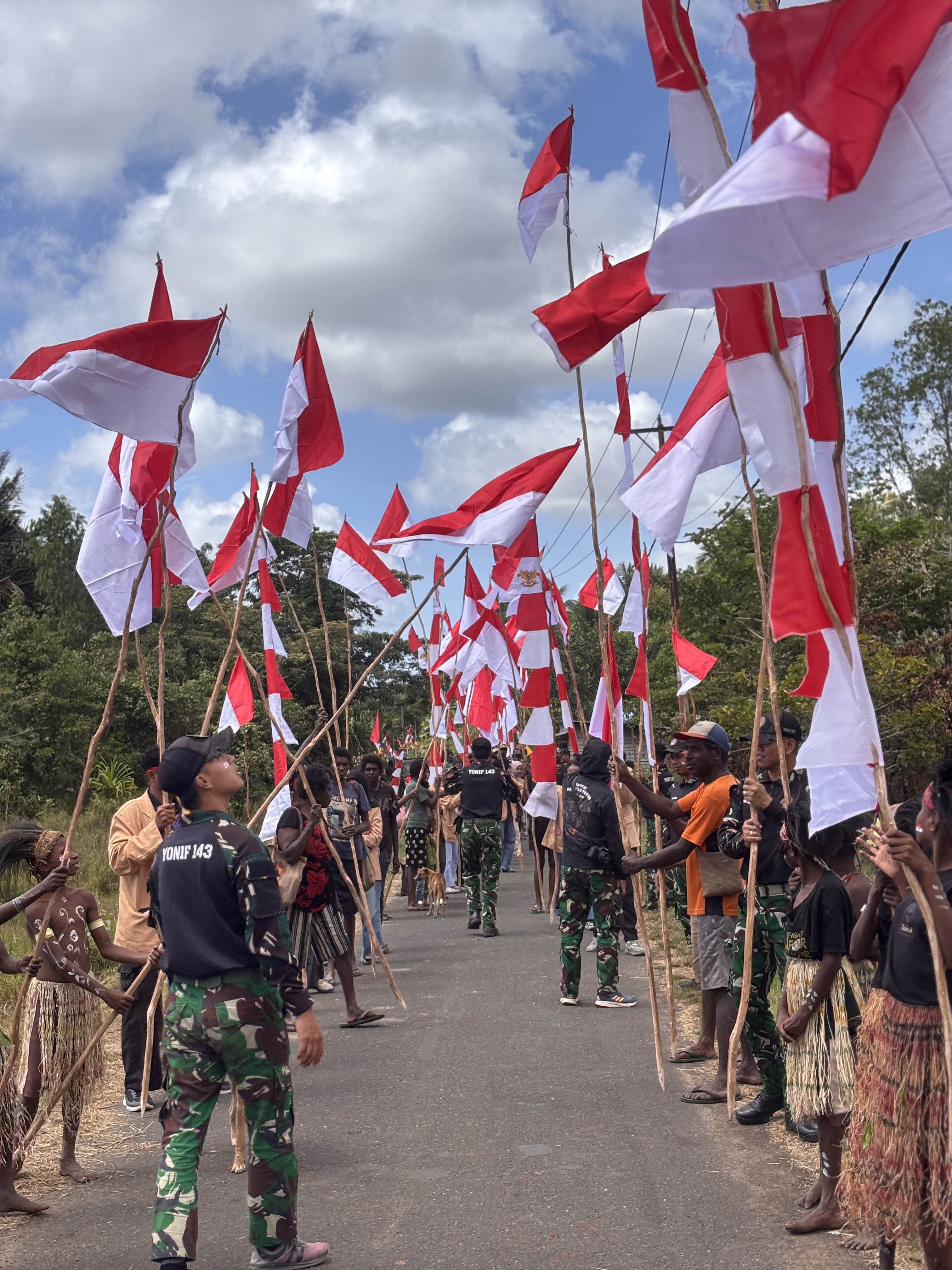 Kegiatan Kampung Merah Putih